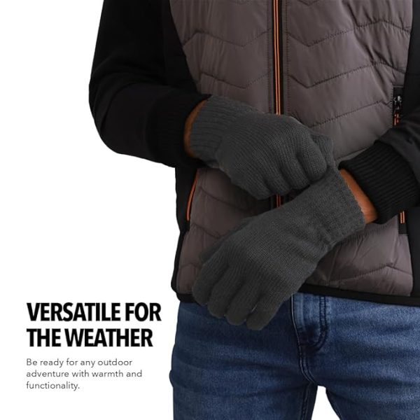 Winter Gloves for Men & Women with Touchscreen Finger Bike Winters Hand Gloves for Women and Mens Thermal Wear Unisex Winter Warm Glove for Womens Winters Wear Unisex Hands Glove for