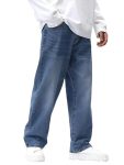 Men Jeans || Baggy Fit Jean's for Man || Loose Fit High Rise Denim || Stretchable Casual Wear Jean,s || Dance Rap Rapping Style Pant for Men || Denim Cotton Jeans