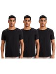 Men's Solid Cotton T Shirt | Round Neck | Half Sleeve | Plain-Regular Fit