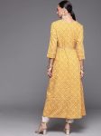 Embroidered A-Line Viscose Rayon Kurta for Women