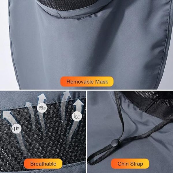 Mens Sun Hat Wide Brim Summer Sun Cap UV Protection Fishsing Hat