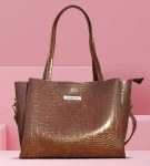 Croco Pattern Tote Bags For Womens Big Purses And Handbags Ladies Big Shoulder Bag