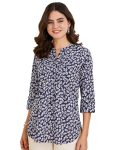 Women's Cotton Printed A-line Short Kurti