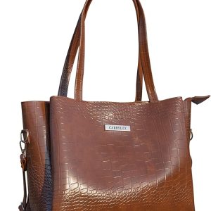 Croco Pattern Tote Bags For Womens Big Purses And Handbags Ladies Big Shoulder Bag