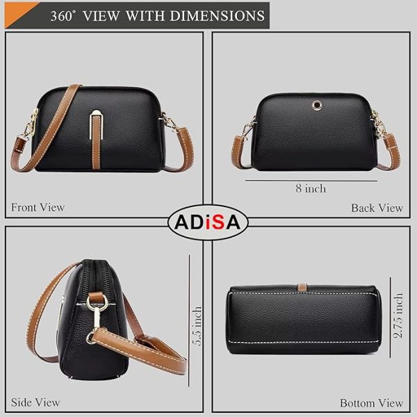 Women's Girls Grains Cross Body Sling Bag